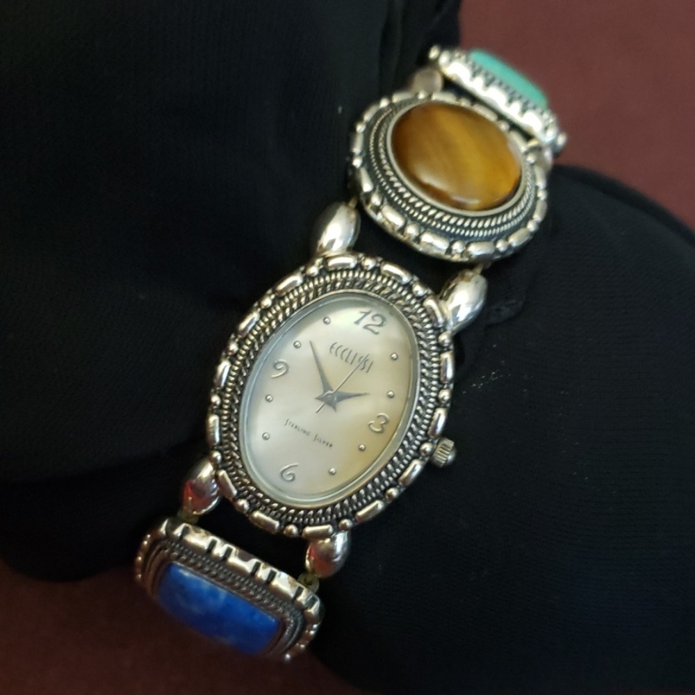 Ecclissi Multi-stone watch